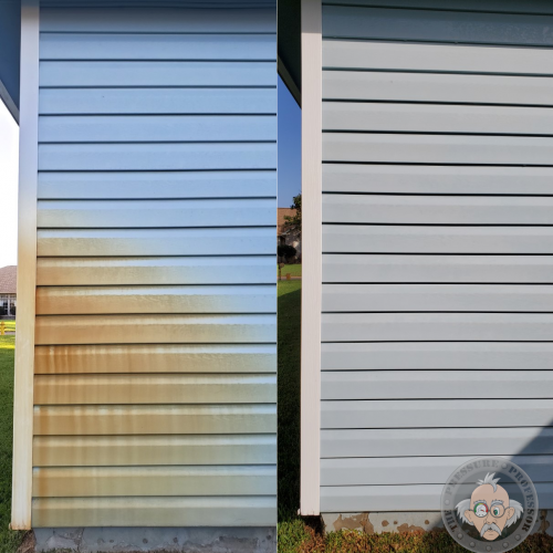 Safely remove rust from your homes exterior and surrounding surfaces